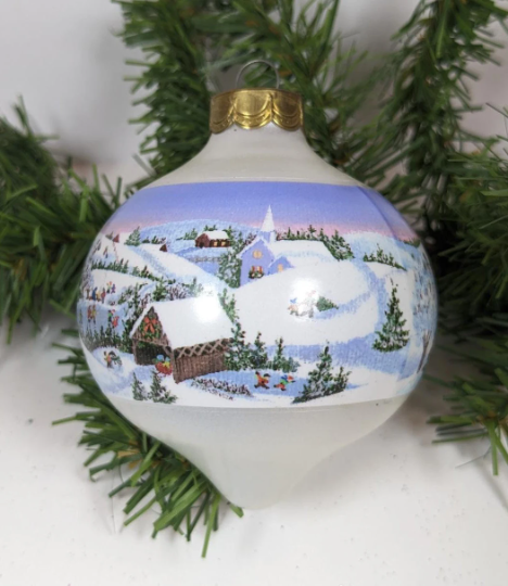 Vintage Hallmark 1991 Grandparents Christmas Ornament