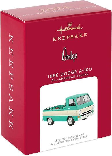 1966 Dodge A-100 All-American Trucks - Hallmark Keepsake Ornament 2021