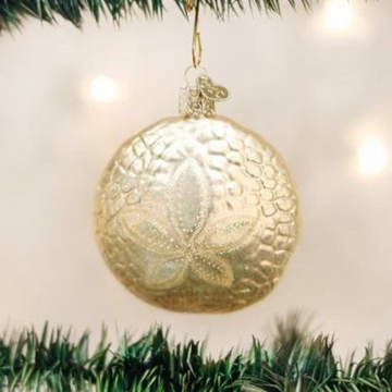Sand Dollar Old World Christmas Ornament