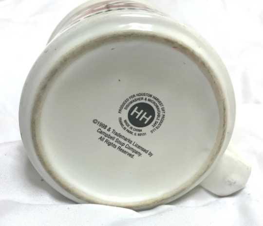 1989 Vintage Campbell Ceramic Soup Mug