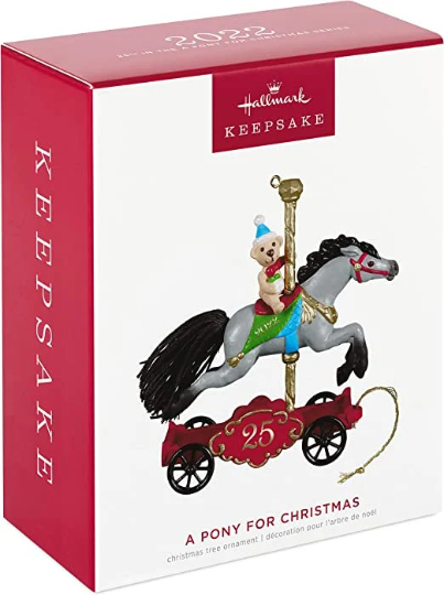 A Pony for Christmas - Hallmark Keepsake Ornament 2022