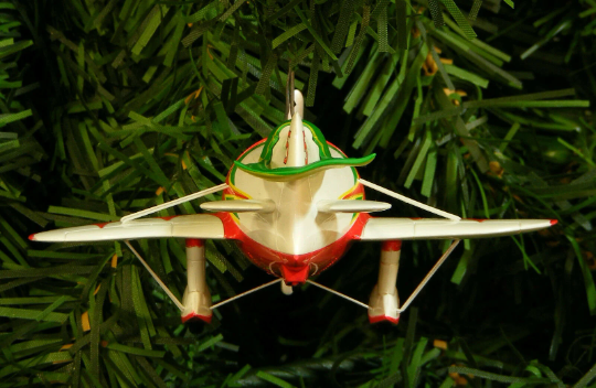 El Chupacabra Plane - Hallmark Keepsake Ornament 2014