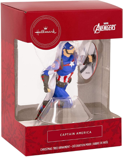 Captain America - Hallmark Keepsake Ornament 2021