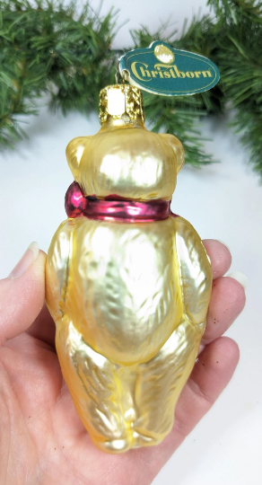 Teddy Bear Christborn Christmas Ornament