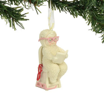 Snowbabies Where Are My Glasses - Department 56 Ornament