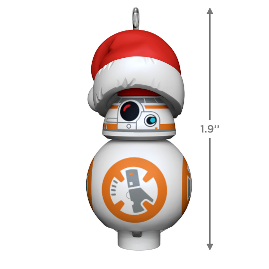 Lego BB-8 with a Santa Hat - Hallmark Keepsake Ornament 2022