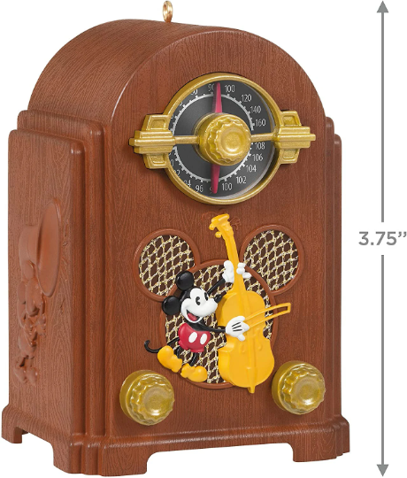 Mickey Mouse Radio - Hallmark Keepsake Ornament 2021