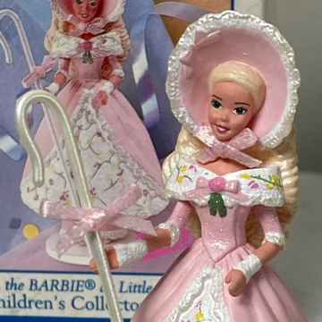 Barbie as Little Bo Peep - Hallmark Keepsake Ornament 1998