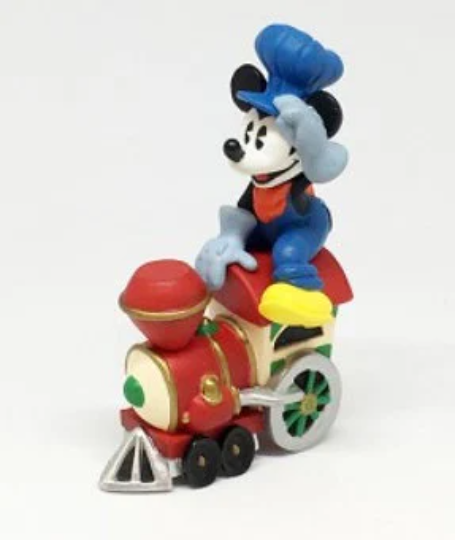 Mickey's Locomotive - Hallmark Merry Miniatures 1998
