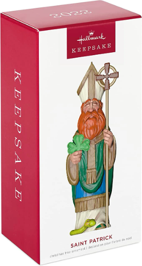 Saint Patrick - Hallmark Keepsake Ornament 2022