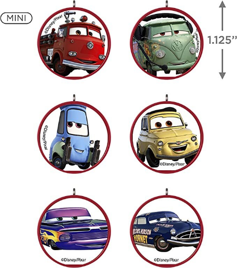 Radiator Springs Mini Ornament Set - Hallmark Keepsake Ornaments 2022