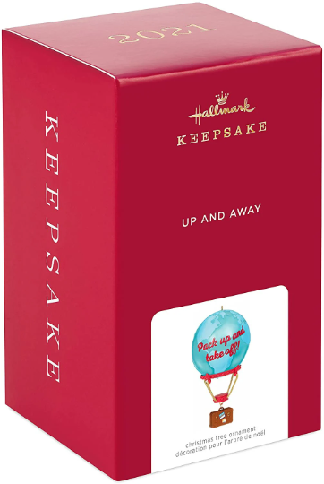 Up and Away Hot Air Balloon - Hallmark Keepsake Ornament 2021