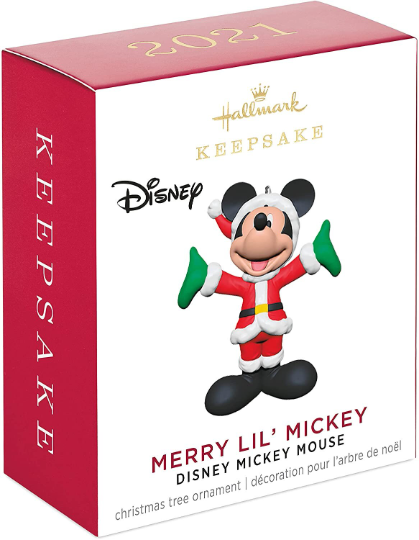 Merry Lil' Mickey - Hallmark Keepsake Ornament 2021