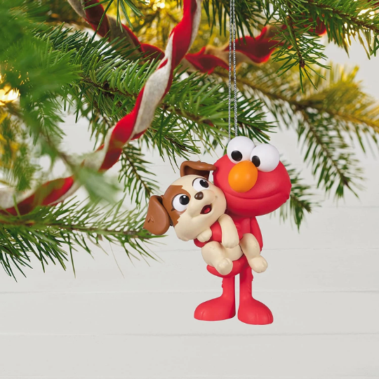 Elmo and His Puppy Tango - Hallmark Keepsake Ornament