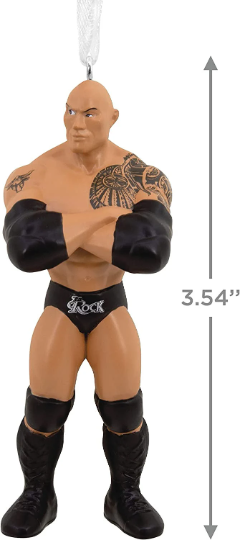 WWE The Rock - Hallmark Keepsake Ornament 2022