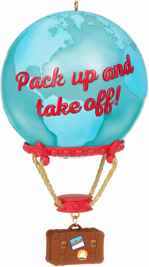 Up and Away Hot Air Balloon - Hallmark Keepsake Ornament 2021