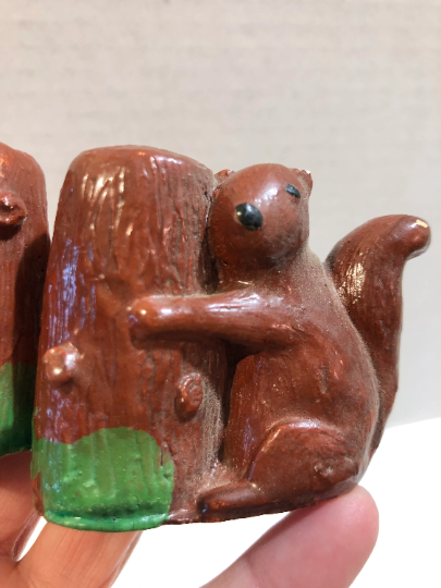 Vintage Squirrel Salt and Pepper Shakers