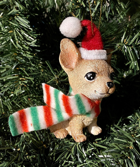 Chihuahua Christmas Ornament