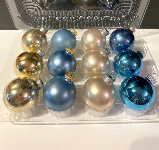 Vintage Shiny Brite Christmas Ornaments