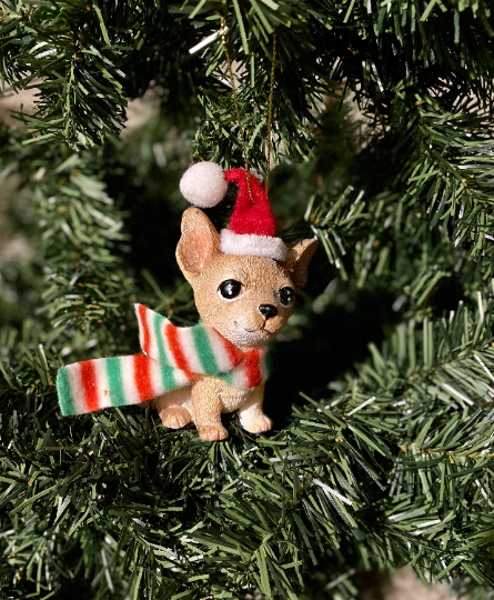 Chihuahua Christmas Ornament