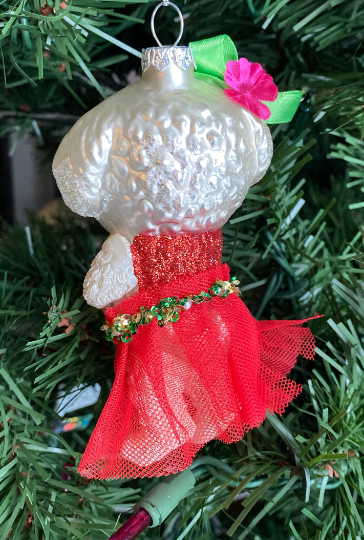 Bichon Frise Christmas Ornament