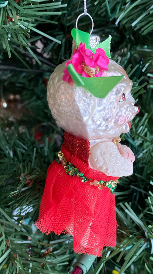 Bichon Frise Christmas Ornament