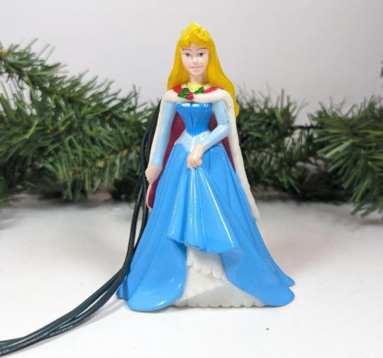 Sleeping Beauty Light Up Christmas Ornament