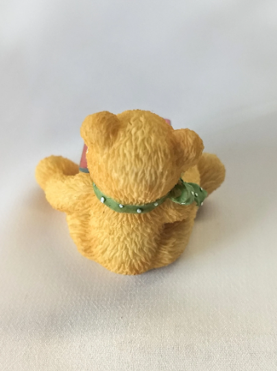 Vintage 1995 Cherished Teddies T is for Teddies Alphabet Bear Figurine