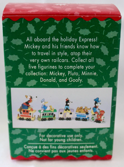 Pluto's Coal Car - Merry Miniatures - Hallmark Keepsake 1998