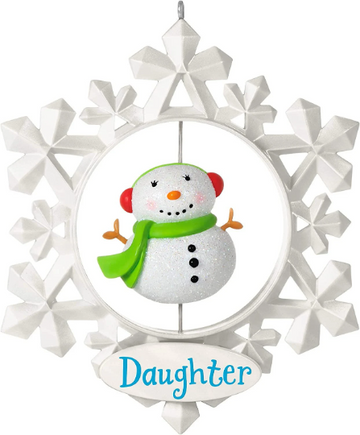 Daughter Snowflake - Hallmark Keepsake Ornament 2021