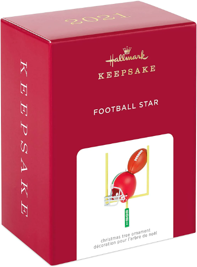 Football Star - Hallmark Keepsake Ornament 2021