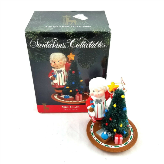 Mrs. Claus - Santakins Collectables Ornament 1990