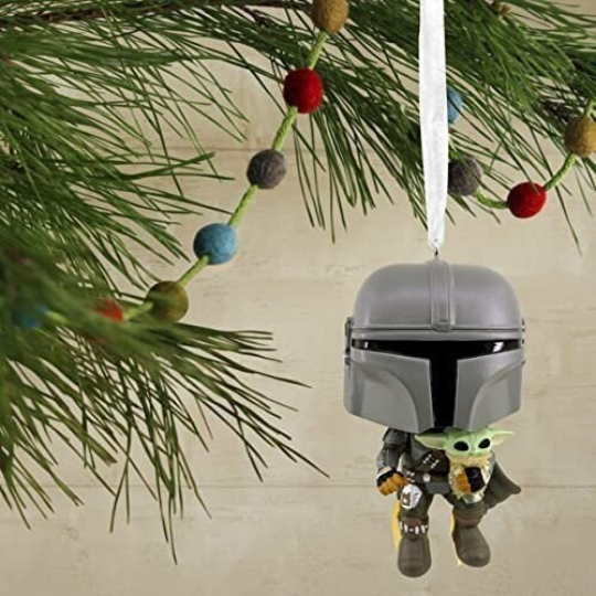 Mandalorian and Grogu - Funko Pop - Hallmark Keepsake Ornament 2022