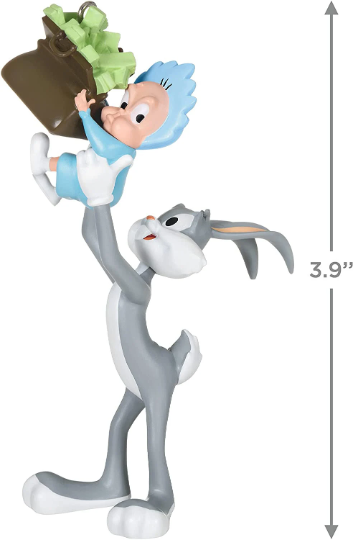 Looney Tunes Bugs Bunny and Baby Finster - Hallmark Keepsake Ornament 2021