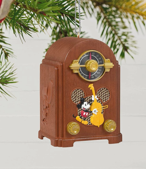 Mickey Mouse Radio - Hallmark Keepsake Ornament 2021