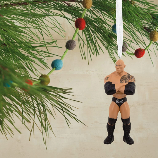 WWE The Rock - Hallmark Keepsake Ornament 2022