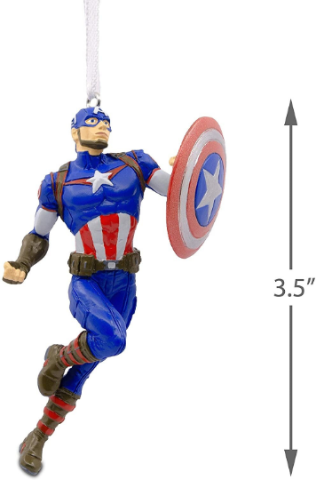 Captain America - Hallmark Keepsake Ornament 2021