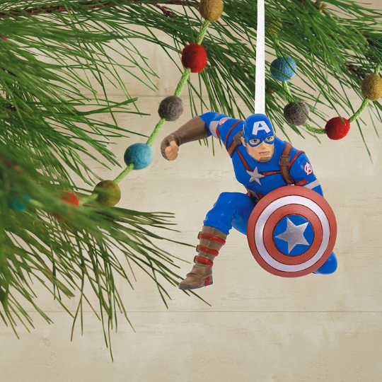 Marvel Captain America - Hallmark Keepsake Ornament 2022