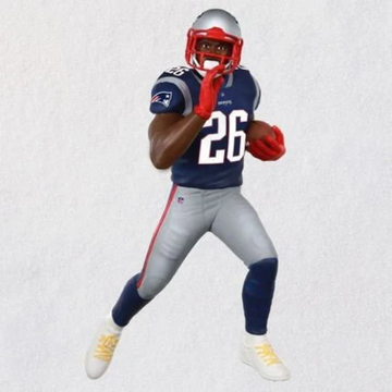 Sony Michel New England Patriots - Hallmark Keepsake Ornament 2020