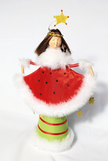 Dept 56 Glitter Girls Christmas Tree Topper