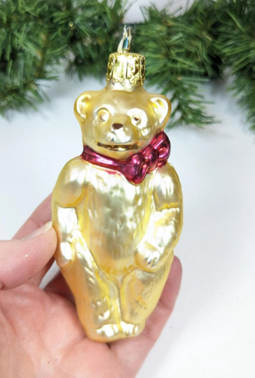 Teddy Bear Christborn Christmas Ornament