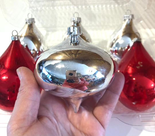 Vintage Krebs Christmas Ornaments