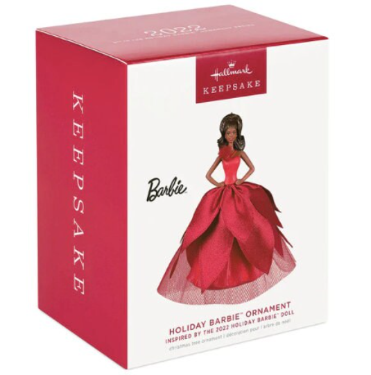 Holiday Barbie 2022 - Hallmark Keepsake Ornament 2022