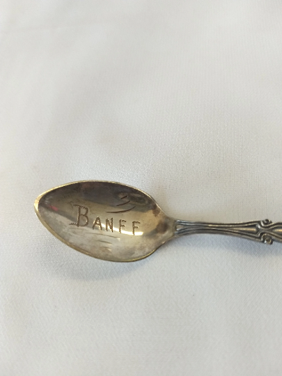 Vintage Banff Canada Silver Spoon