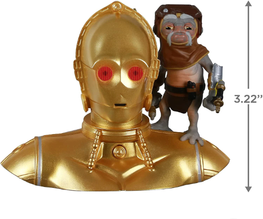 The Rise of Skywalker C-3PO and Babu Frik - Hallmark Keepsake Ornament 2021