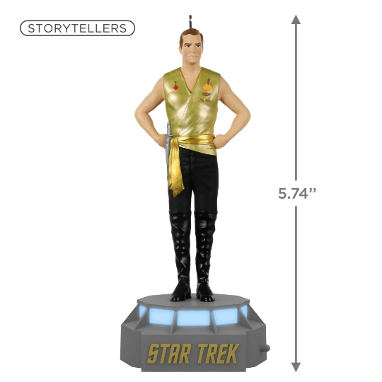 Captain James T. Kirk - Hallmark Keepsake Ornament 2022