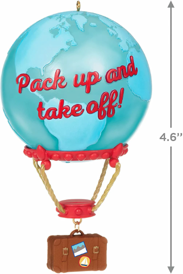 Up and Away Hot Air Balloon - Hallmark Keepsake Ornament 2021