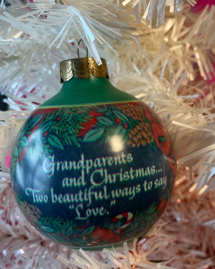 1990 Grandparents - Hallmark Keepsake Ornament 1990