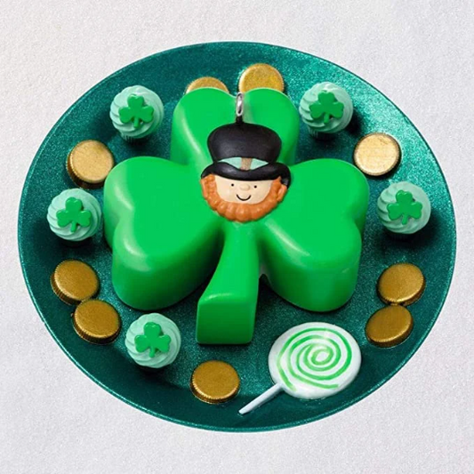 Good Luck Sweets Irish Shamrock Ornament - Hallmark Keepsake Ornament 2020