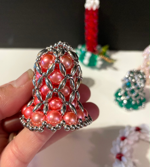 Vintage Beaded Christmas Ornaments